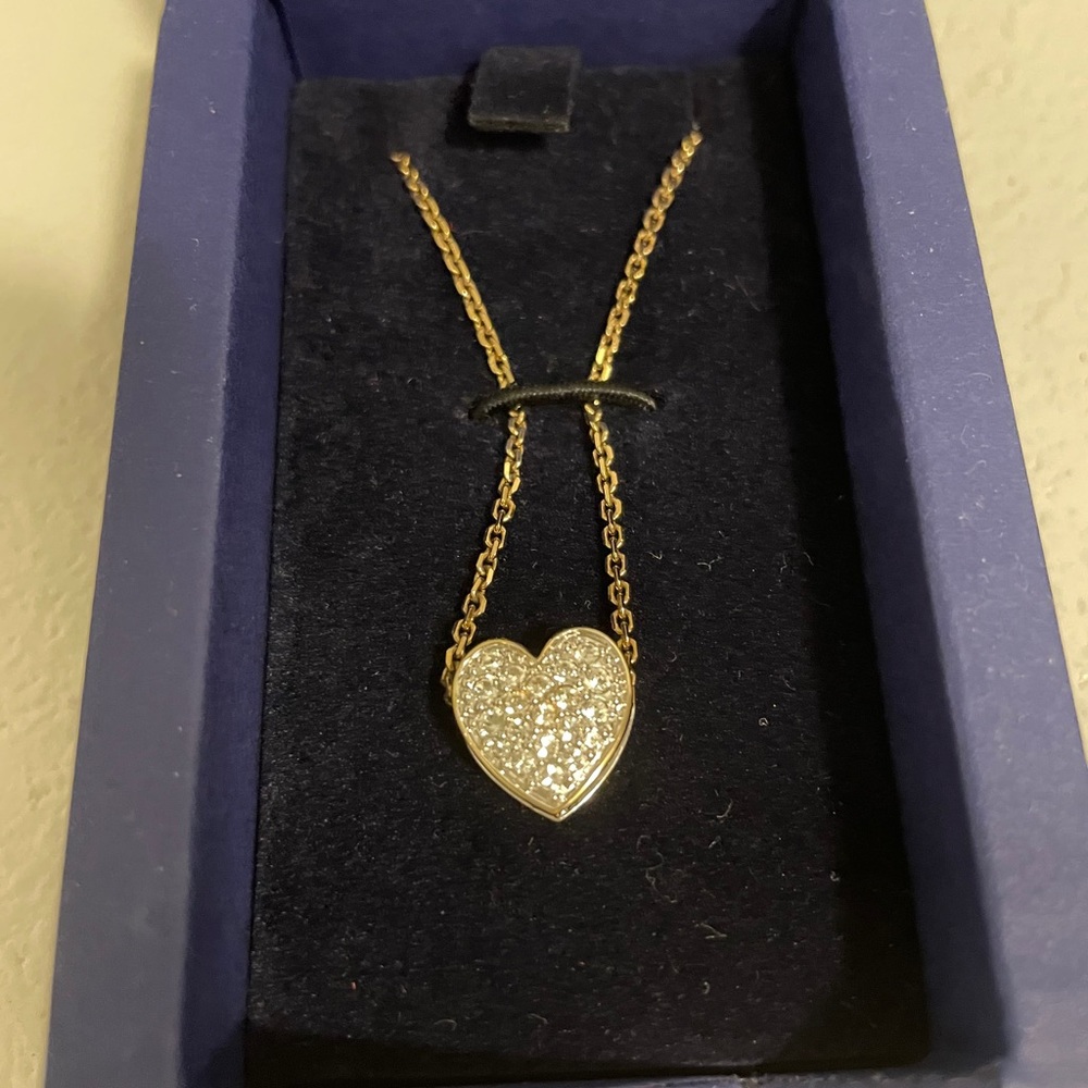 Swarovski heart necklace
